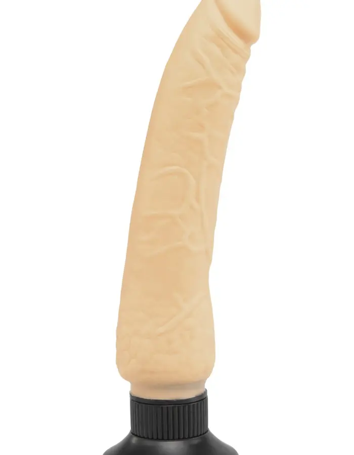 Wall Banger - Vibrating Dildo - Beige