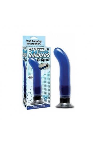 Waterproof G Spot Wallbanger - Blue