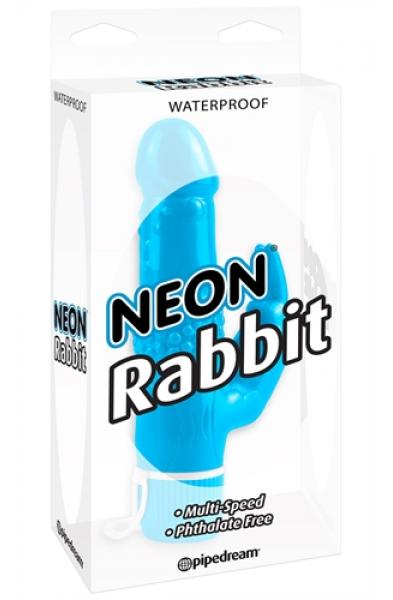 Neon Luv Touch Rabbit Vibe - Blue