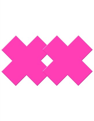 Neon X Pasties - Pink
