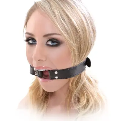 Fetish Fantasy Series Beginners Open Mouth Gag - Black