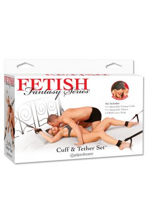 Fetish Fantasy Series Cuff and Tether Set