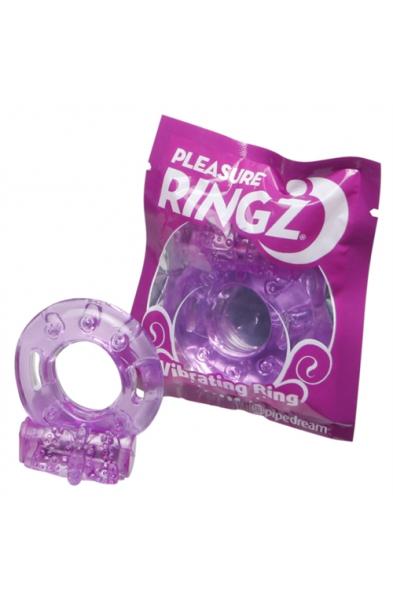 Vibrating Pleasure Ringz - Purple