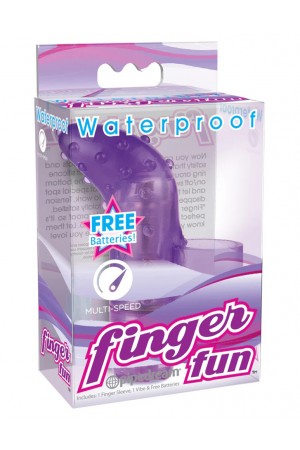 Waterproof Finger Fun - Purple