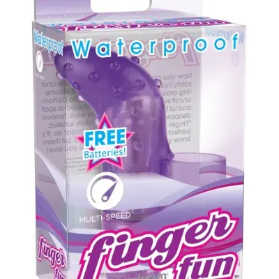 Waterproof Finger Fun - Purple