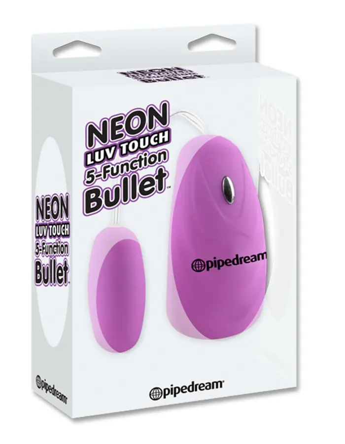 Neon Luv Touch 5 Function Bullet - Purple
