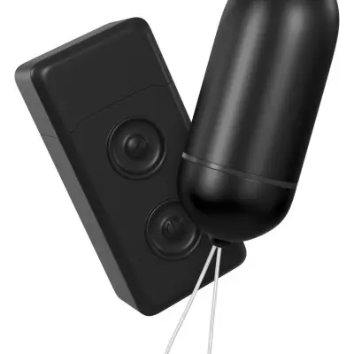 Waterproof Remote Control Bullet - Black