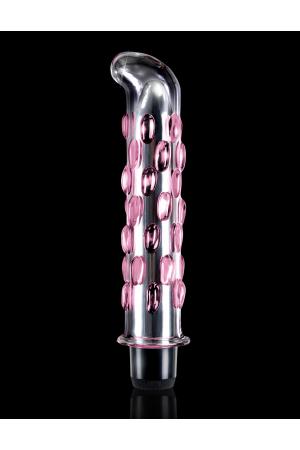 Icicles No. 19 - Clear / Pink