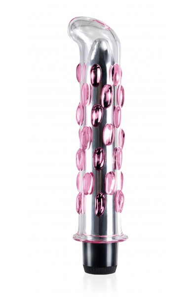 Icicles No. 19 - Clear / Pink