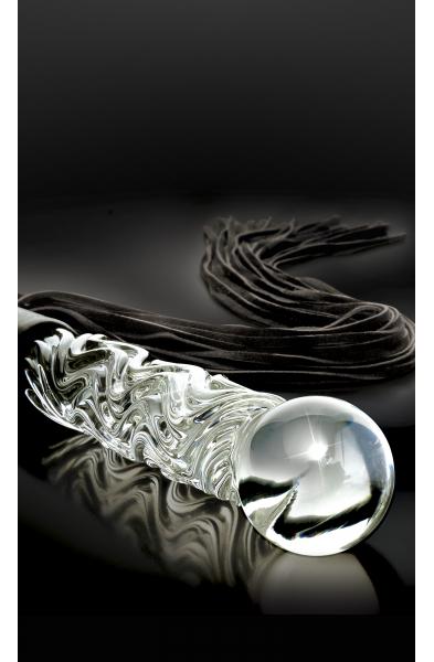 Icicles No. 38 - Clear / Black