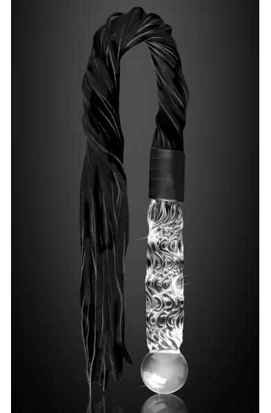 Icicles No. 38 - Clear / Black