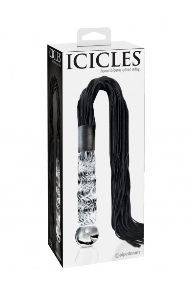 Icicles No. 38 - Clear / Black