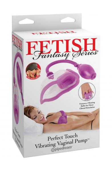 Fetish Fantasy Perfect Touch Vibrating Vaginal Pump