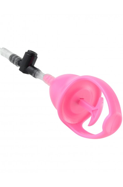 Fetish Fantasy Series Vibrating Mini Pussy Pump - Pink