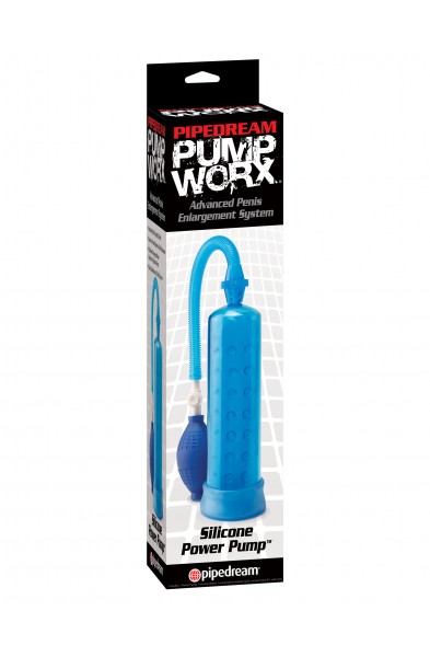 Pump Worx Silicone Power Pump - Blue