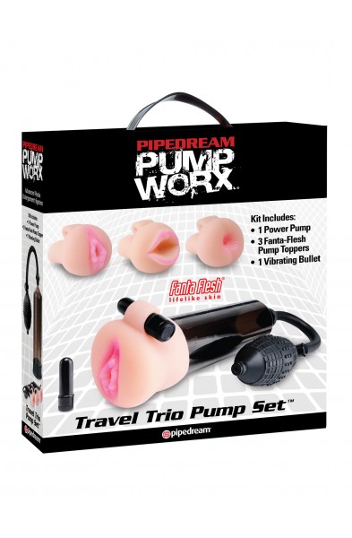 Pump Worx Travel Trio Pump Set