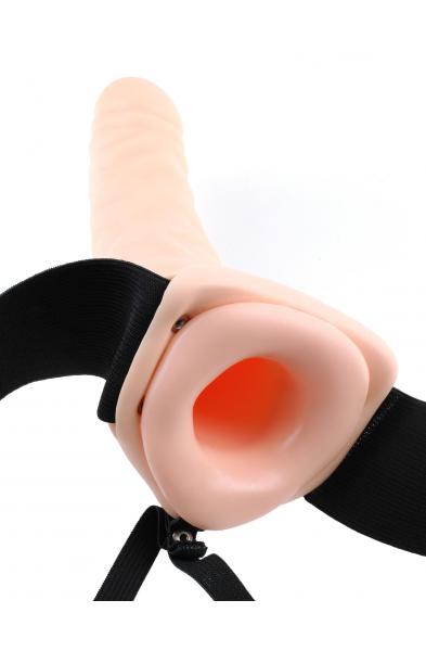 Fetish Fantasy Series 8 Inch Hollow Strap-on -  Flesh