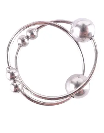 Fetish Fantasy Series Nipple Bull Rings - Silver