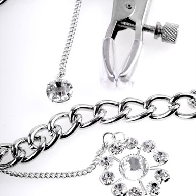 Fetish Fantasy Series Crystal Nipple Clamps