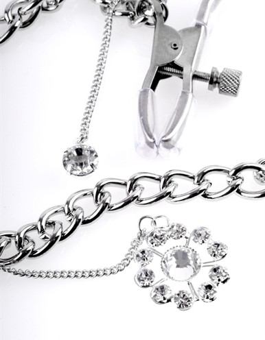Fetish Fantasy Series Crystal Nipple Clamps