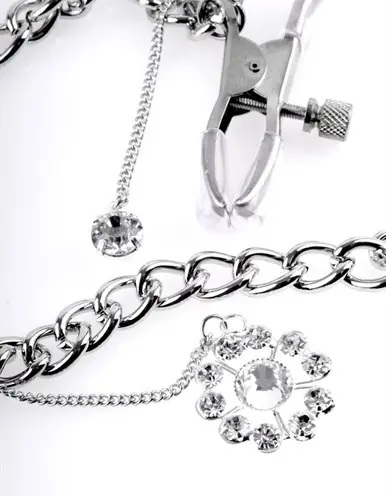Fetish Fantasy Series Crystal Nipple Clamps