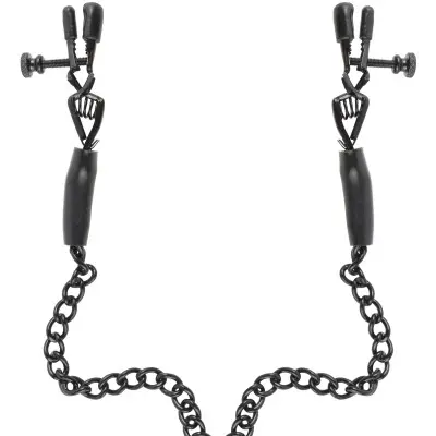 Fetish Fantasy Series Adjustable Nipple Chain  Clamps