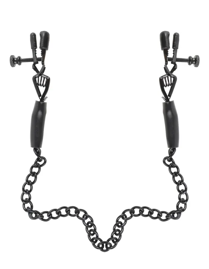 Fetish Fantasy Series Adjustable Nipple Chain  Clamps