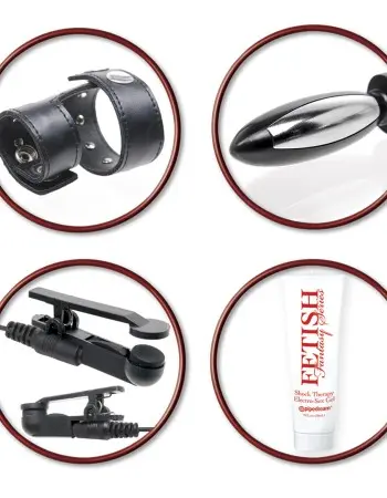 Fetish Fantasy Series Deluxe Shock Therapy Travel Kit