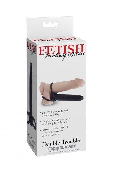 Fetish Fantasies Series Double Trouble - Black