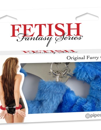 Fetish Fantasy Series Furry Cuffs - Blue