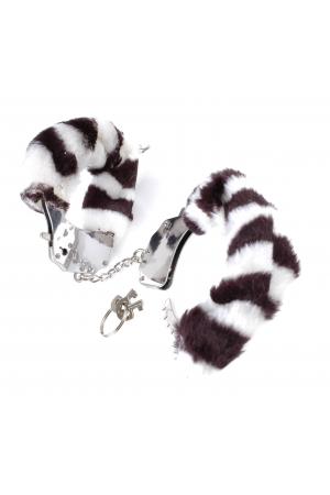 Fetish Fantasy Series Furry Cuffs - Zebra