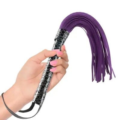 Fetish Fantasy Series Designer Flogger - Purple