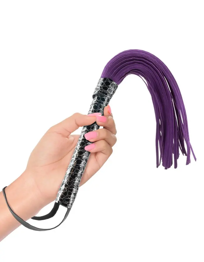 Fetish Fantasy Series Designer Flogger - Purple