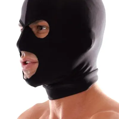 Fetish Fantasy Series Spandex 3-Hole Hood