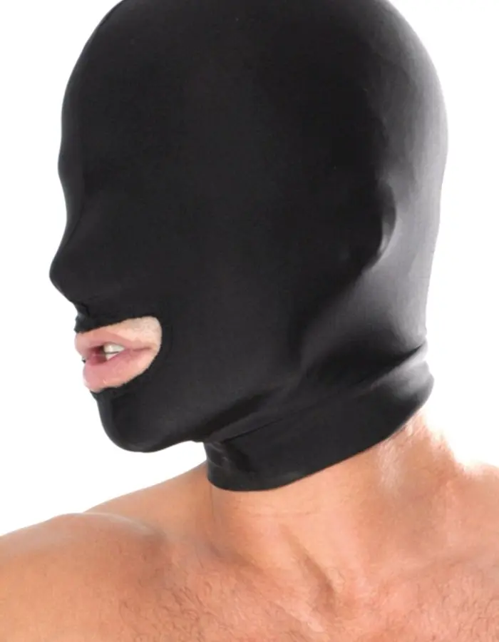 Fetish Fantasy Series Spandex Open Mouth Hood