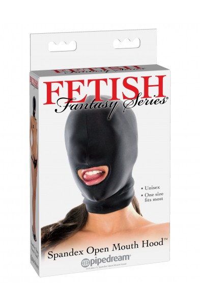 Fetish Fantasy Series Spandex Open Mouth Hood