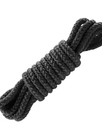 Fetish Fantasy Series Mini Silk Rope - Black
