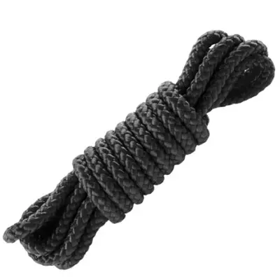 Fetish Fantasy Series Mini Silk Rope - Black