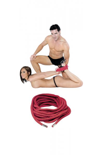 Fetish Fantasy Series Japanese Silk Rope - Red