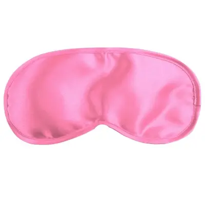 Satin Love Mask - Pink
