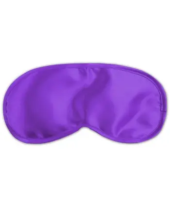 Satin Love Mask - Purple