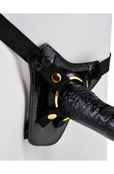 Fetish Fantasy Gold Designer Strap-on - Black