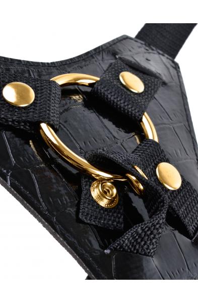 Fetish Fantasy Gold Designer Strap-on - Black