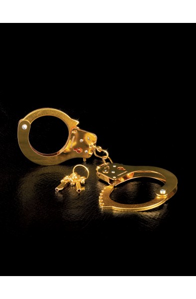 Fetish Fantasy Gold Metal Cuffs - Gold