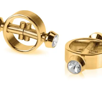 Fetish Fantasy Gold Magnetic Clamps - Gold