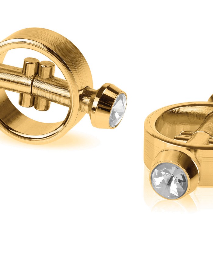 Fetish Fantasy Gold Magnetic Clamps - Gold