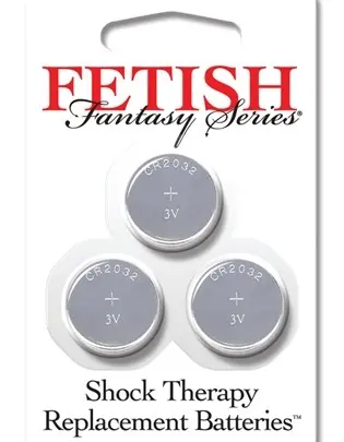 Fetish Fantasy Series Shock Therapy Replacment Batteries - 3 Pack