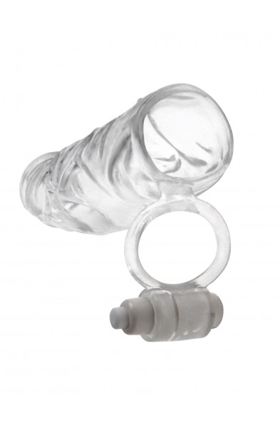 Fantasy X-Tensions Vibrating Super Sleeve - Clear