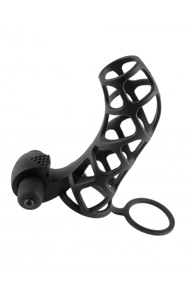 Fantasy X-Tensions Extreme Silicone Power Cage - Black