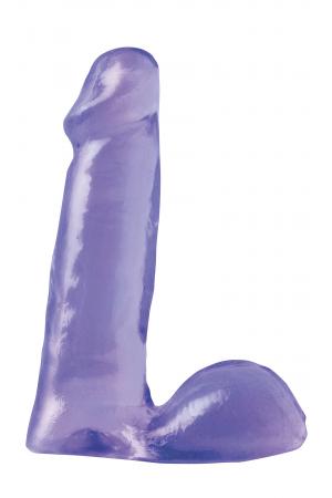 Basix Rubber Works - 6 Inch Dong - Purple